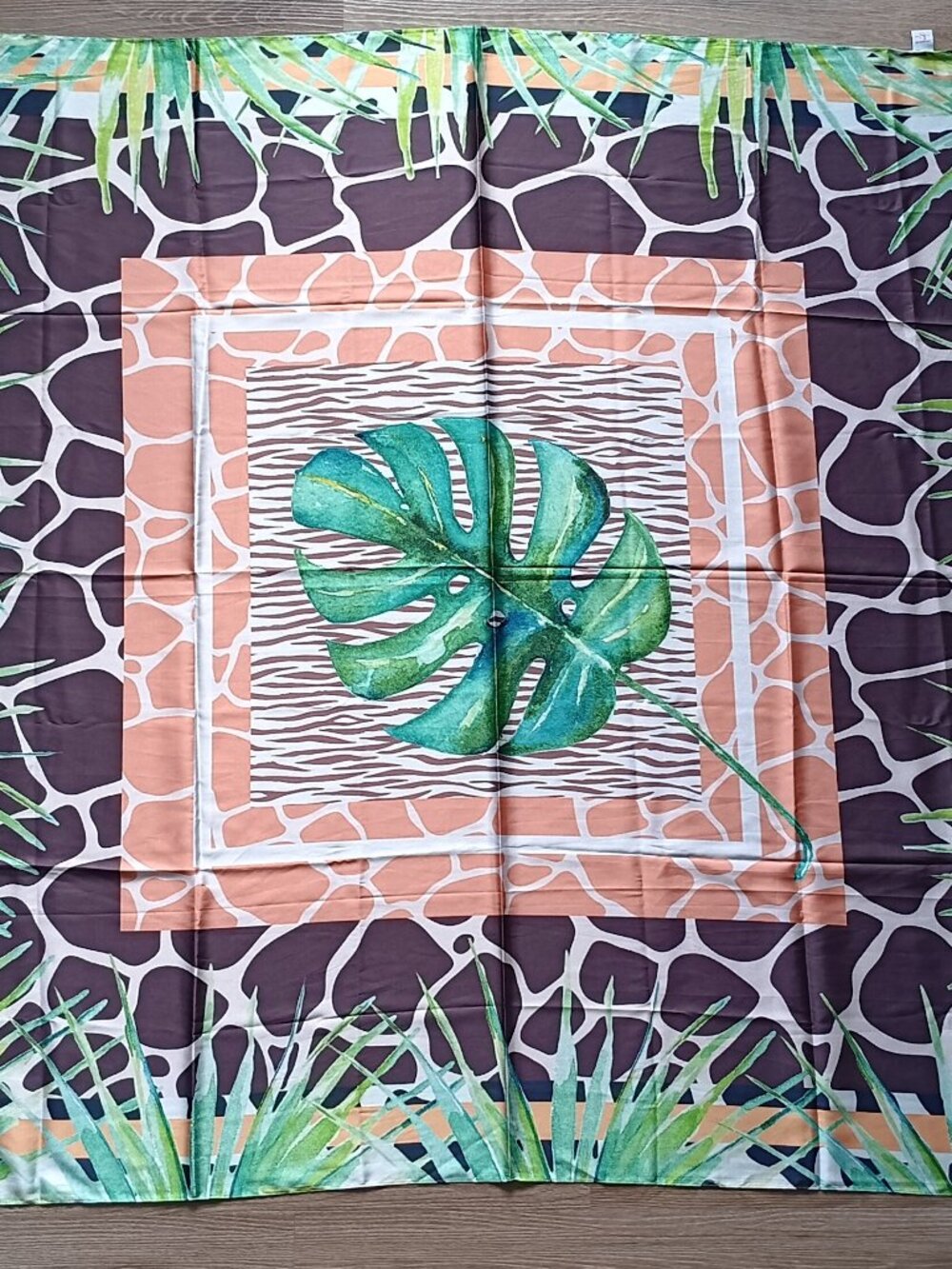 Sassy Jones Jungle Leaf Scarf